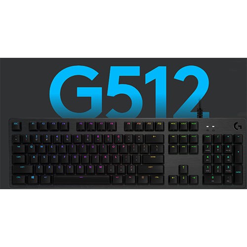 KEYBOARD GAMING CARBON MECHANICAL G512