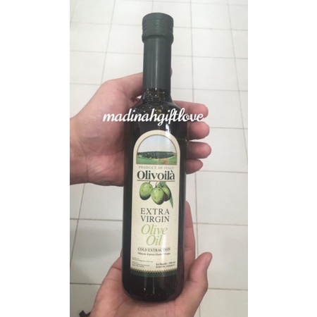 

Minyak Zaitun Extra Virgin Oil 350ml (merk berubah2)