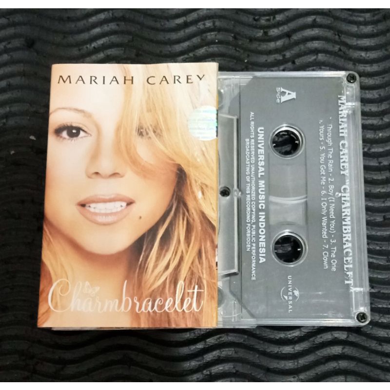Kaset Pita Mariah Carey - charm bracelet - pop rnb katy perry taylor swift