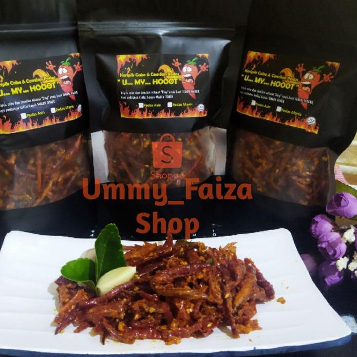 

⛄ Kripik cabe/Cabe crispy/crispy chili chips/ cabe crispy Thailand/hot chilli chips/Khanomprick | Re