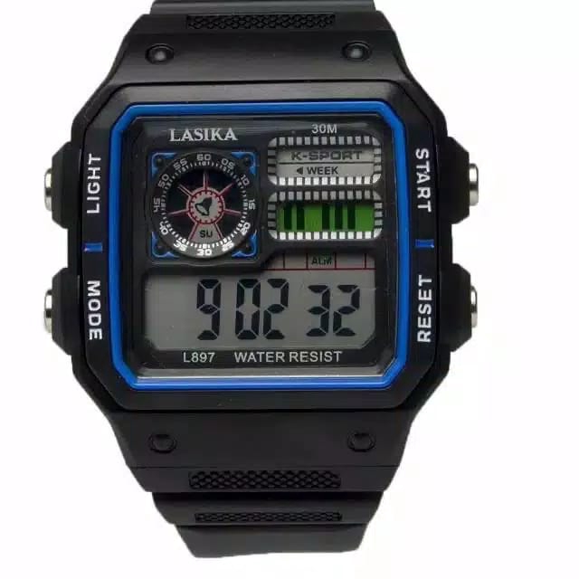 Jam Tangan Pria Sporty Anti Air Lasika Original LSK-897