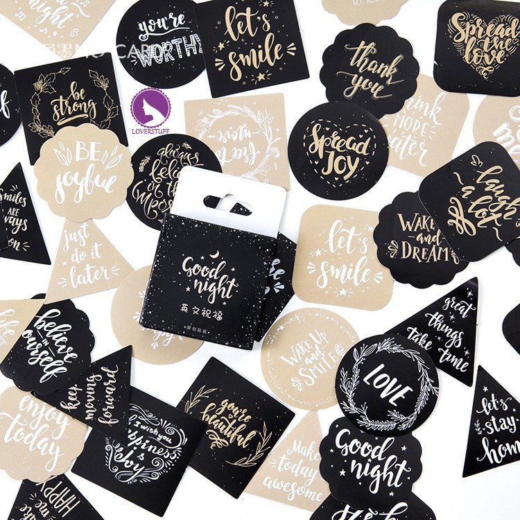 

STICKER DECO MOTIVATION WORDS MOTIVASI STICKER SCRAPBOOK DIARY JOURNAL BUJO LOVERSTUFF