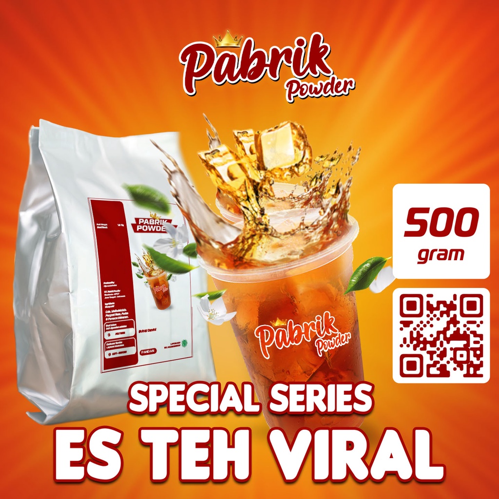 Es Teh Viral Daun Minuman 500 gram (jasmine tea)