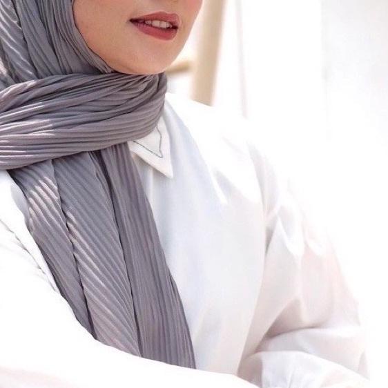  Kerudung Pashmina Plisket Lidi Premium/Kerudung Anti Tembem/ Grosir Hijab Surabaya ♥