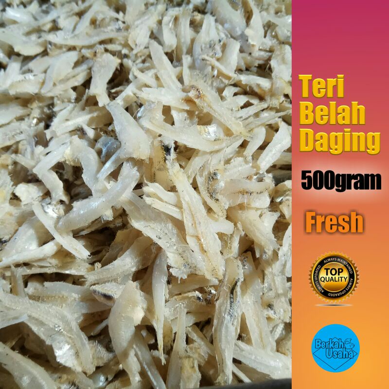 

IKAN TERI BELAH GEPENG DAGING FRESH 500GRAM//IKAN ASIN TERI//IKAN TERI KERING//IKAN TERI MEDAN//TERI JENGKI//BABY CUMI ASIN KERING//BABY CUMI KERING//TERI JENGKI BELAH//CUMI ASIN KERING//IKAN TERI BELAH//PEDA MERAH//TERI NASI