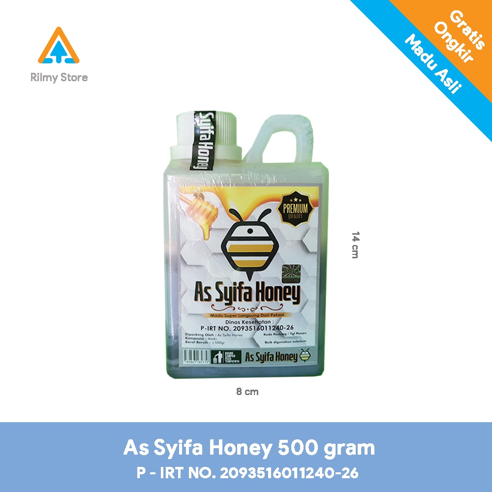 

Madu Asli Ternak As-Syifa Honey 500gram