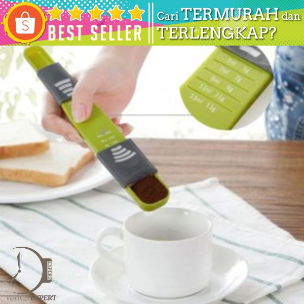 BalmyDays Sendok Takar untuk Bumbu Kopi Gula - DH-C15 - Green