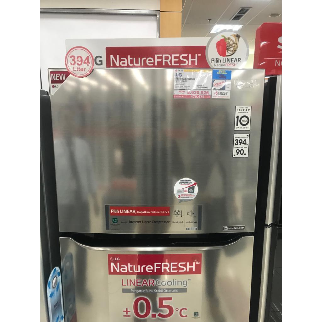 KULKAS LG GN-C372SLCN BARU (GARANSI)