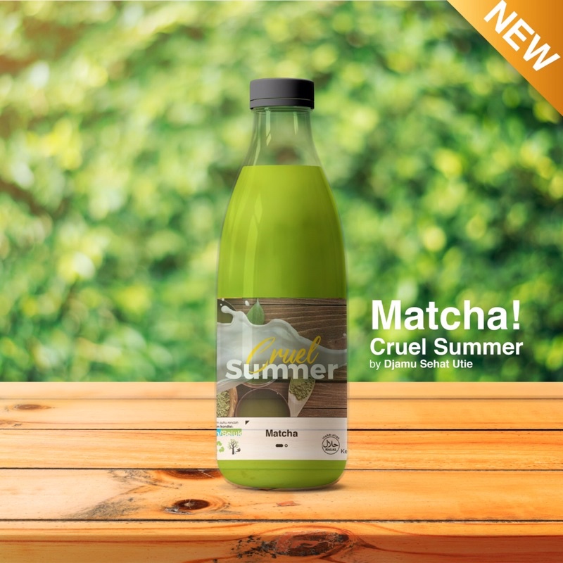 

Cruel Summer - Matcha Green Tea, Djamu Sehat Utie