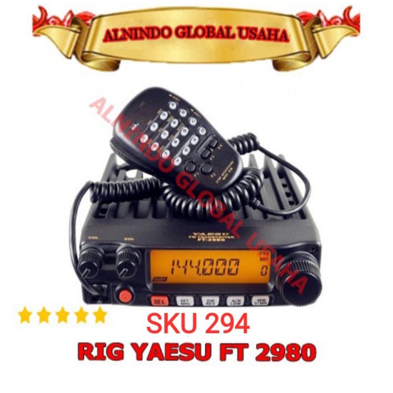YAESU FT 2980 RIG / Radio rig yaesu Ft2980