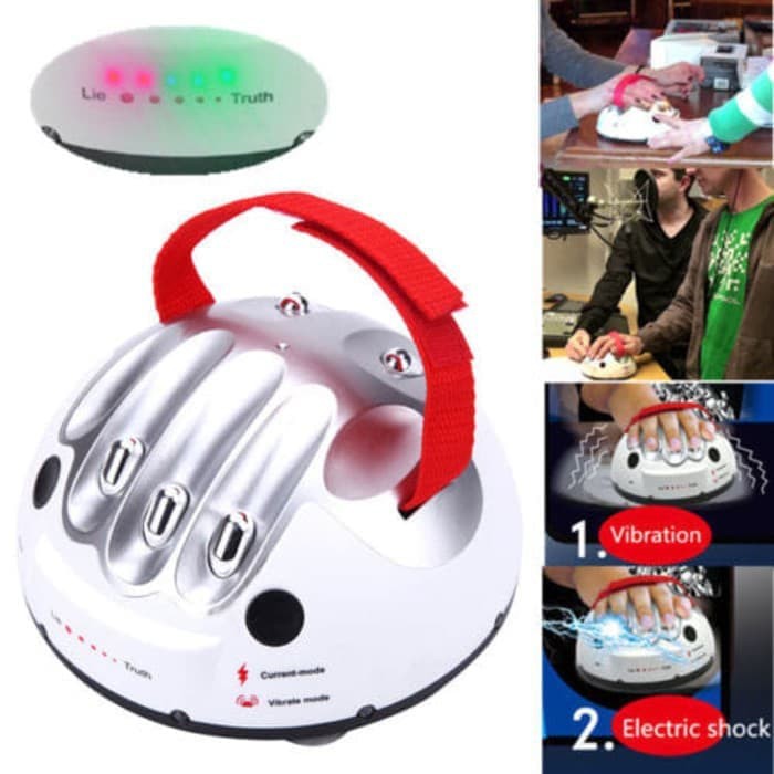 Lie Detector Mainan Running Man Korea Setrum Listrik Alat Kejut Shock