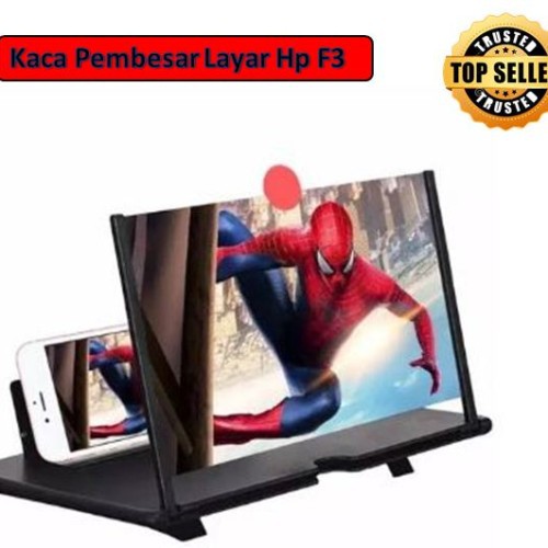 Layar Pembesar HD F3 - Kaca Enlarged Screen Handphone F3 3D HD