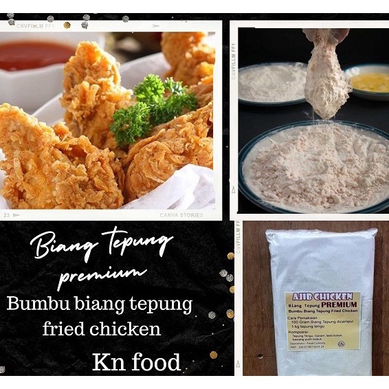 

Bumbu Biang Tepung Fried Chicken