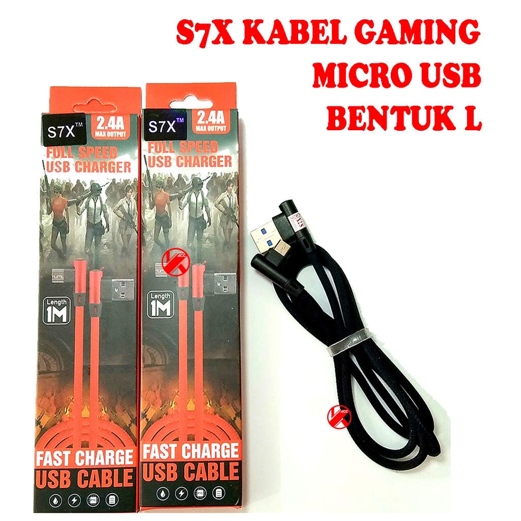 Kabel Charger Gaming Micro USB Kabel Casan Game Micro USB