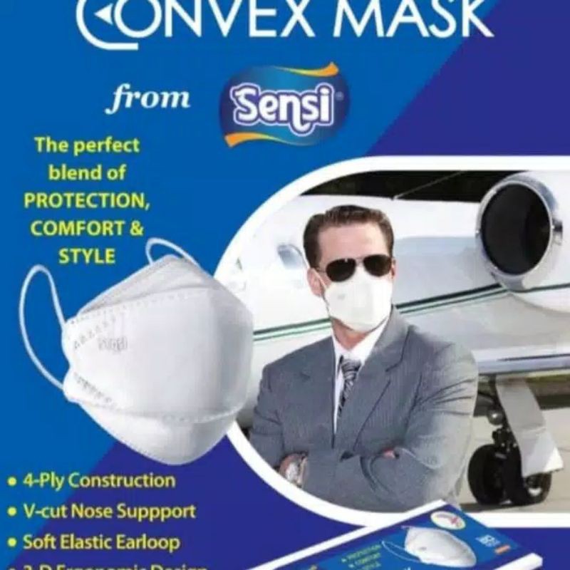 Masker sensi Convex