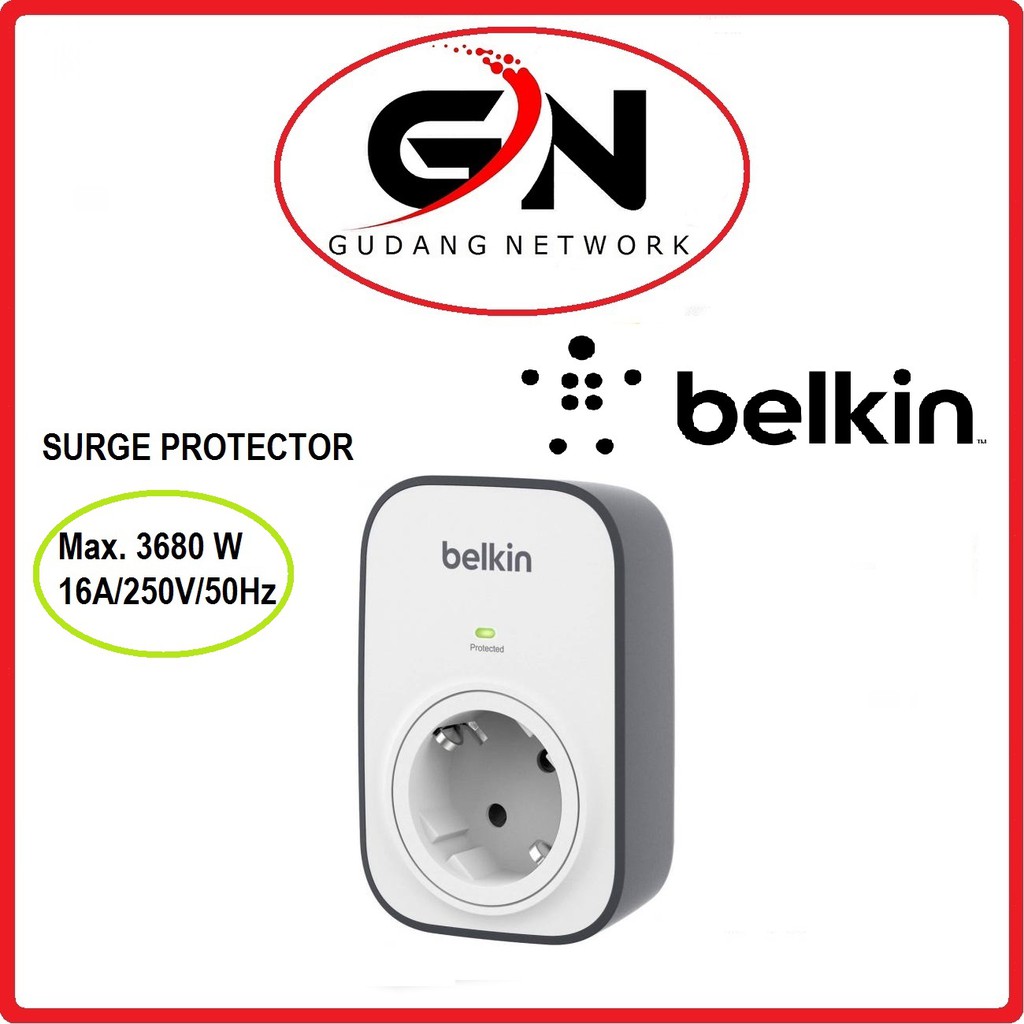 BELKIN COLOKAN ANTI PETIR SURGE PROTECTOR SURGE MASTER BSV102VF