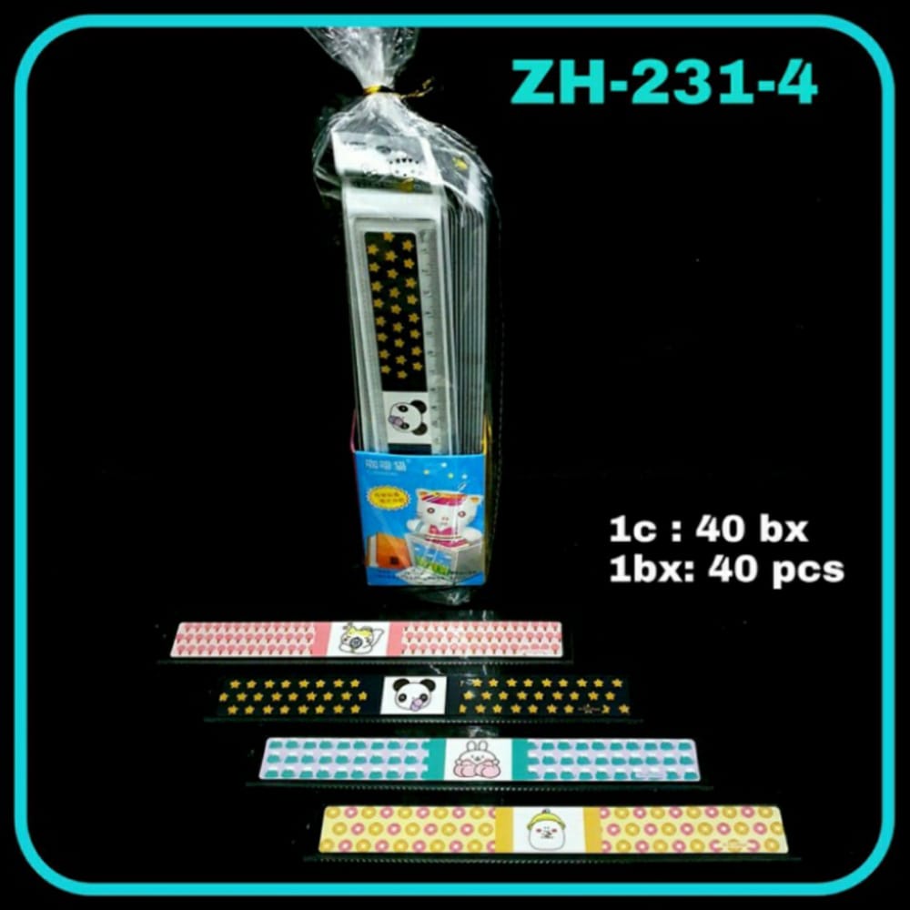 

PENGGARIS MIKA 20CM HZ-231 HAPPY