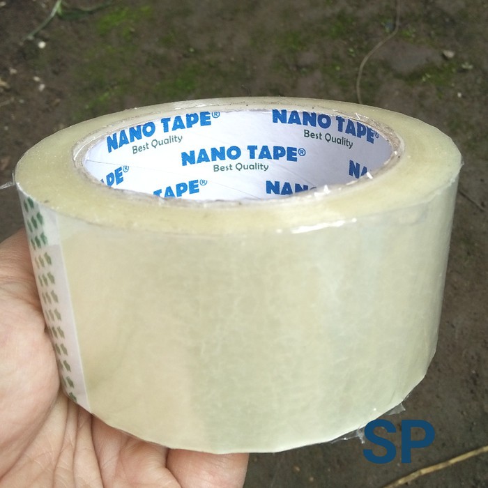 Lakban Nano Tape 2 Inchi Bening Obral