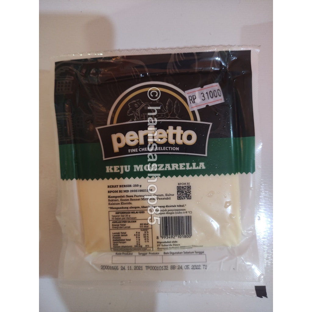 

Perfetto Keju Mozarella 250gr