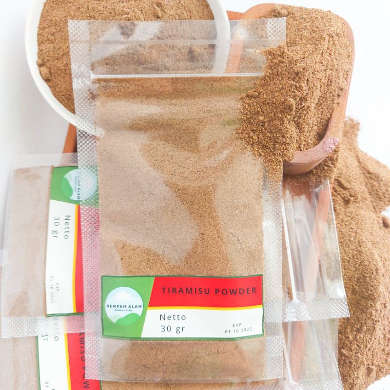 

30gr~100gr Tiramisu Powder by REMPAH ALAM 100% MURNI