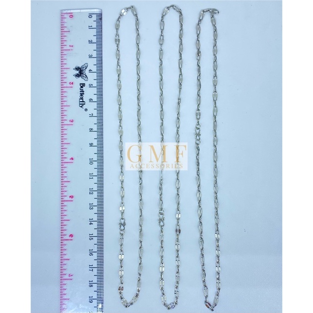 Kalung Monel Macam-Macam Bentuk Kalung Baja Putih Biji Kopi Anti Karat Stainless Steel