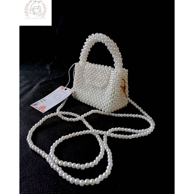 TAS MUTIARA SUPER MINI / TAS MANIK MANIK / PEARL BAG / SLING BAG / TAS MINI TAS SUPER MINI / HANDBAG