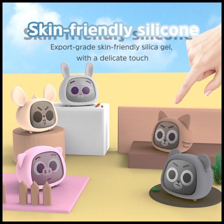 Kivee Wireless Portable Bluetooth Speaker Portable Lucu Dan Mini Mw01