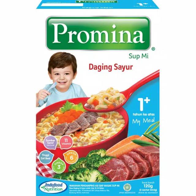 

PROMINA SUP MIE DAGING SAYUR 120Gram