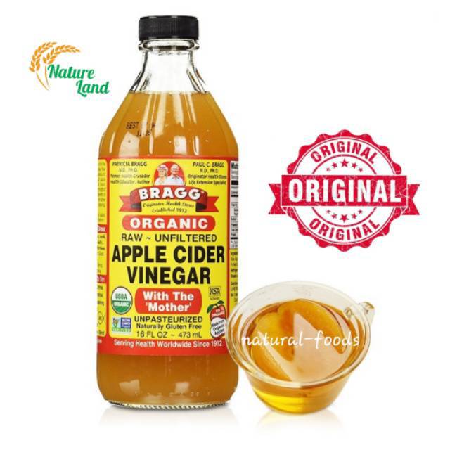 

BRAGG APPLE CIDER VINEGAR (BRAGG CUKA APEL ORGANIK) 473 ML