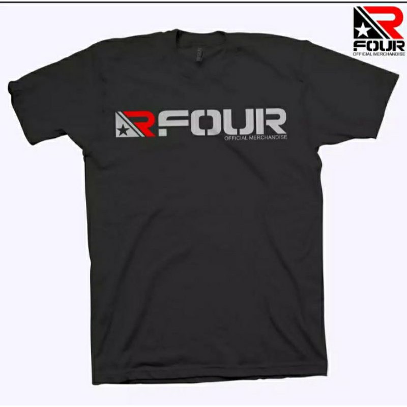 CASUAL T-SHIRT ORIGINAL KAOS DISTRO RFOUR OFFICIAL MERCJANDISE