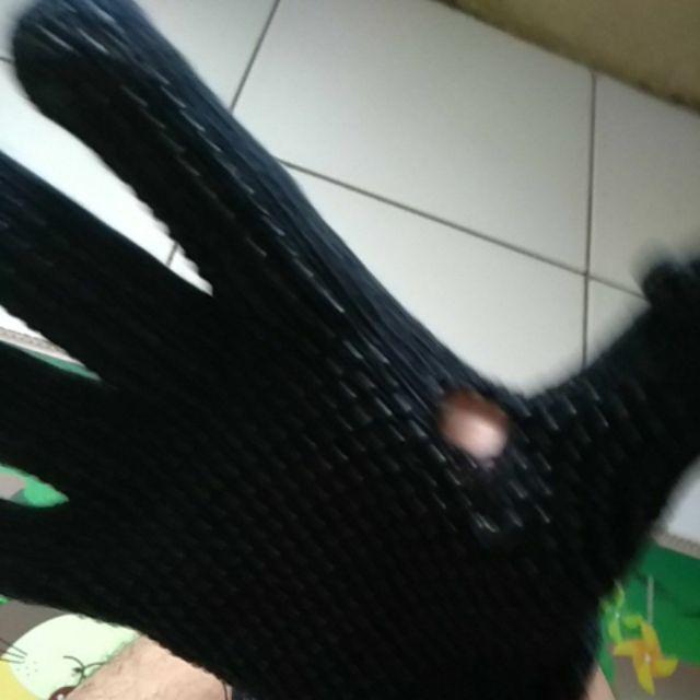 ( Satu Pasang ) Sarung Tangan Kerja Dengan Bintik Karet  / Pelindung Dimasa Psbb Sekarang