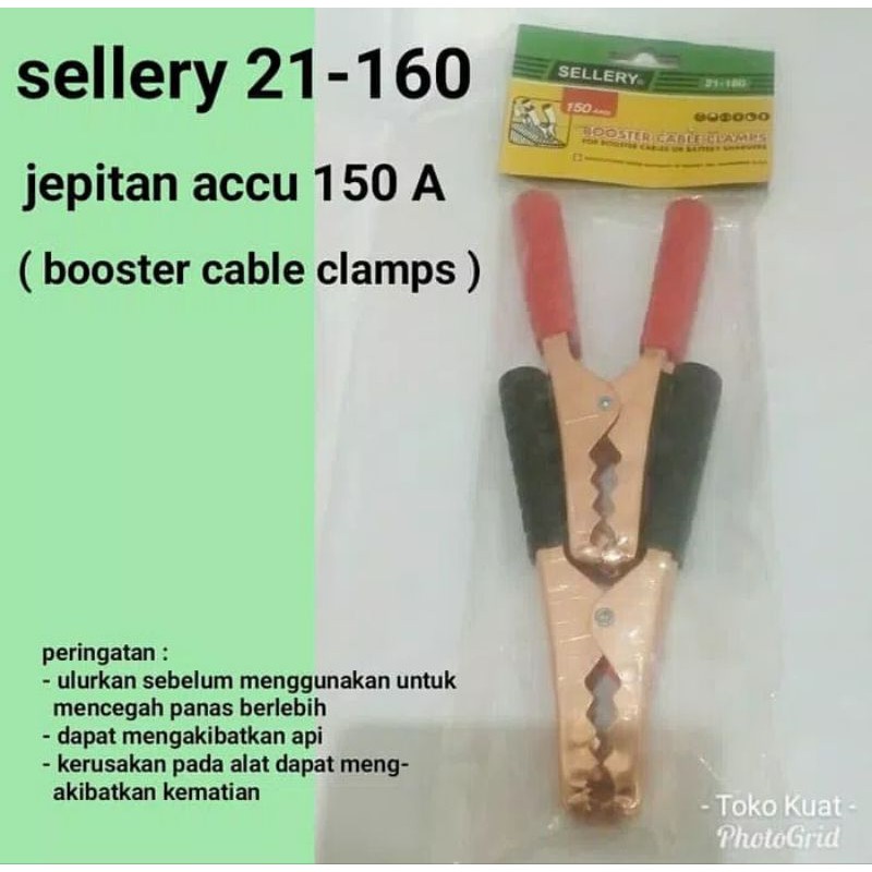 sellery 21-160 jepitan accu 150 A