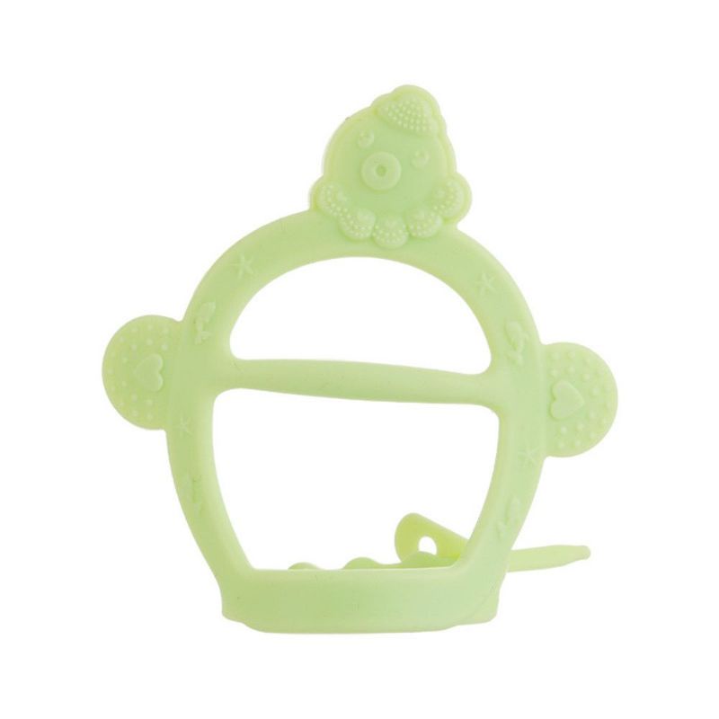 Teether bayi silikon/ Teether Gelang silicone/ Gigitan Bayi Bentuk Gelang