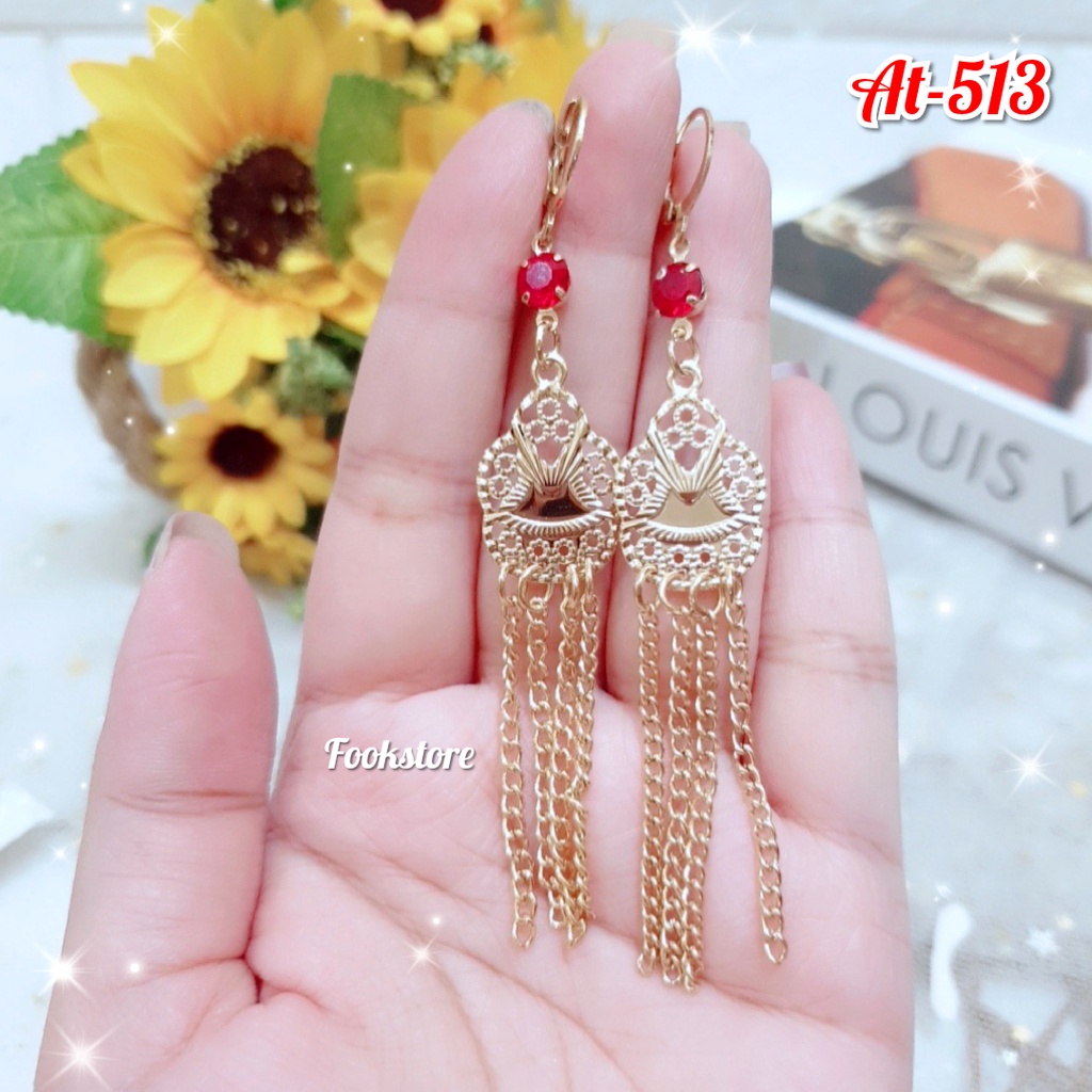 TERLARIS ANTING wanita xuping GOLD/ANTI ALERGI