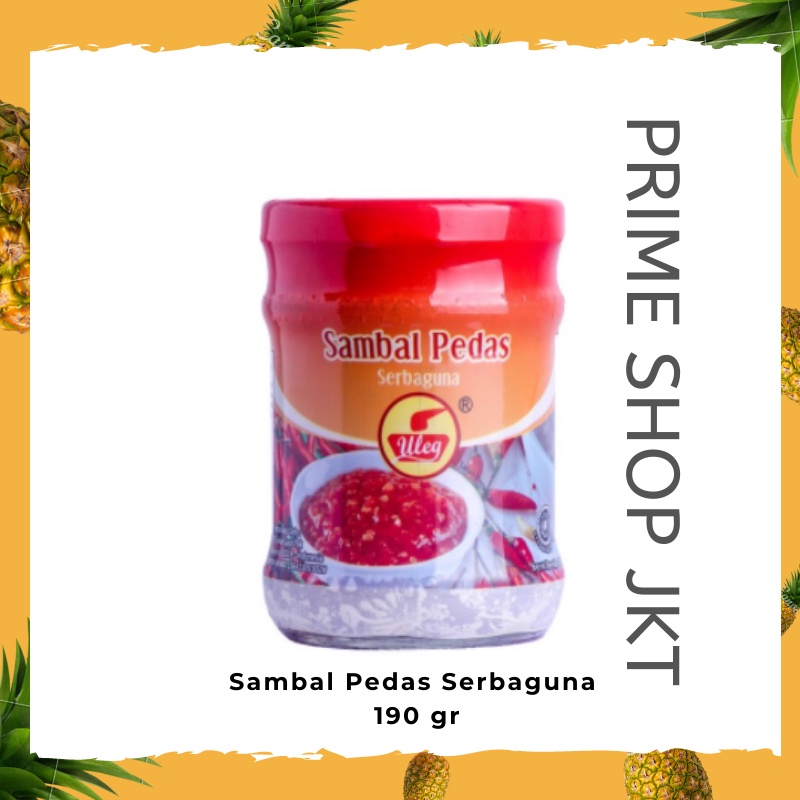 

Uleg Sambal Pedas Serbaguna 190gr Finna Food