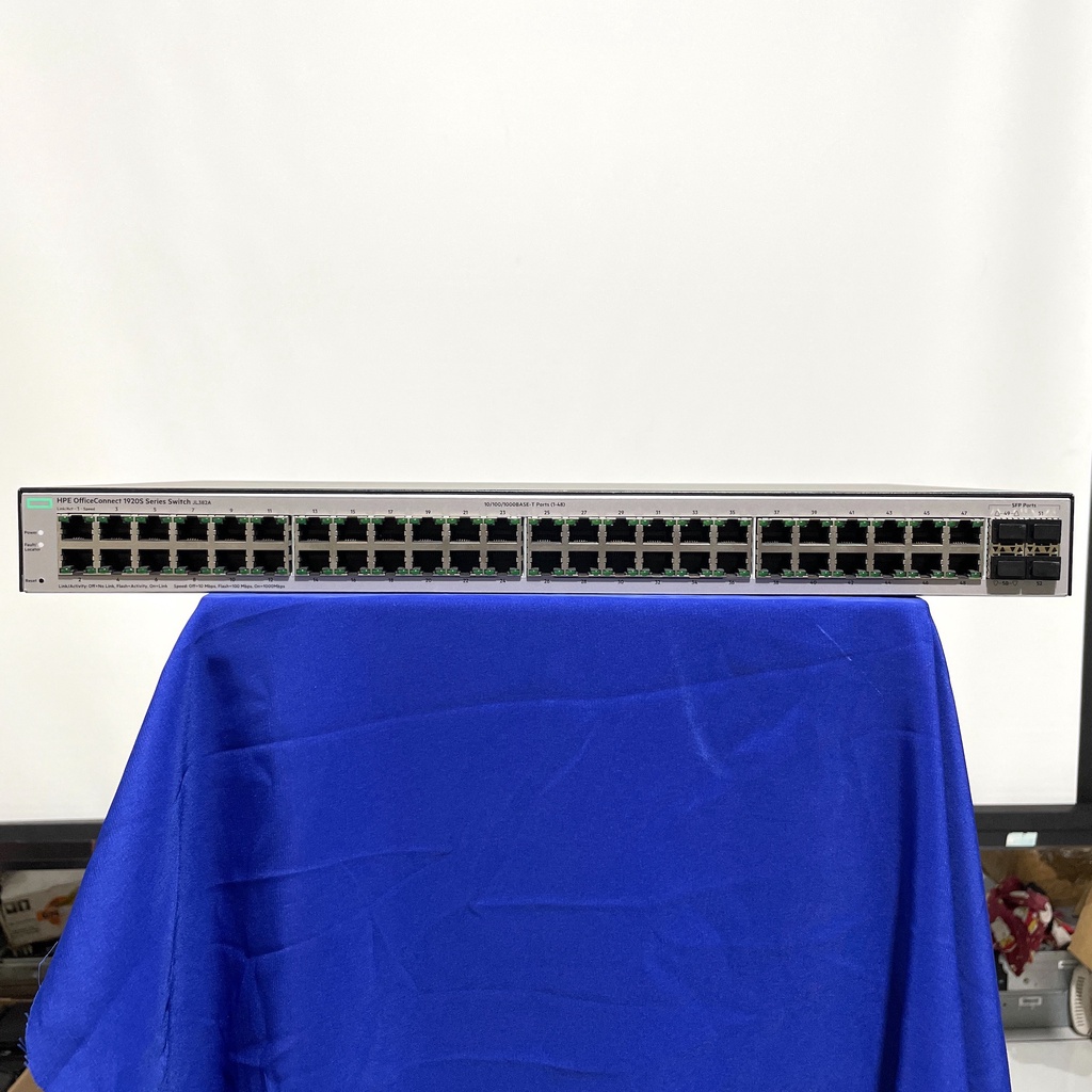 switch hpe office connect 1920s jl382a 48 port gigabit manage web base