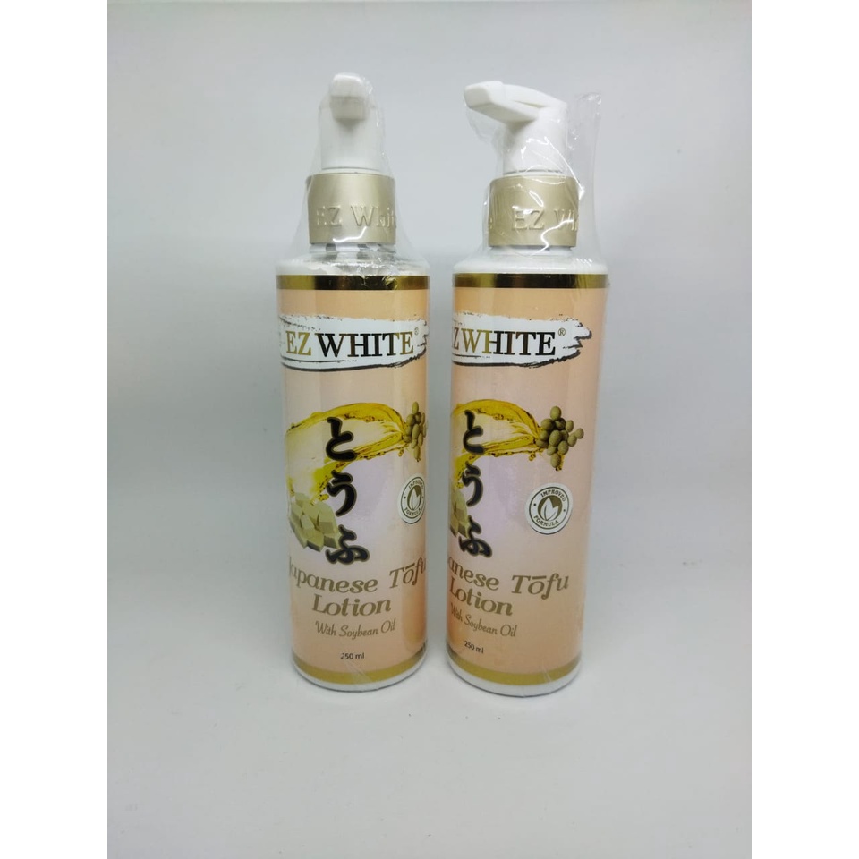 Lotion EZ WHITE Japanese Tofu Lotion With Soybean Oil 250ml Asli Original