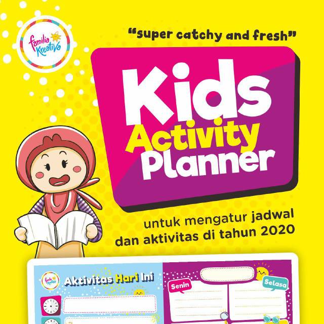 

Kids Activity Planner/ Planner Aktivitas Anak