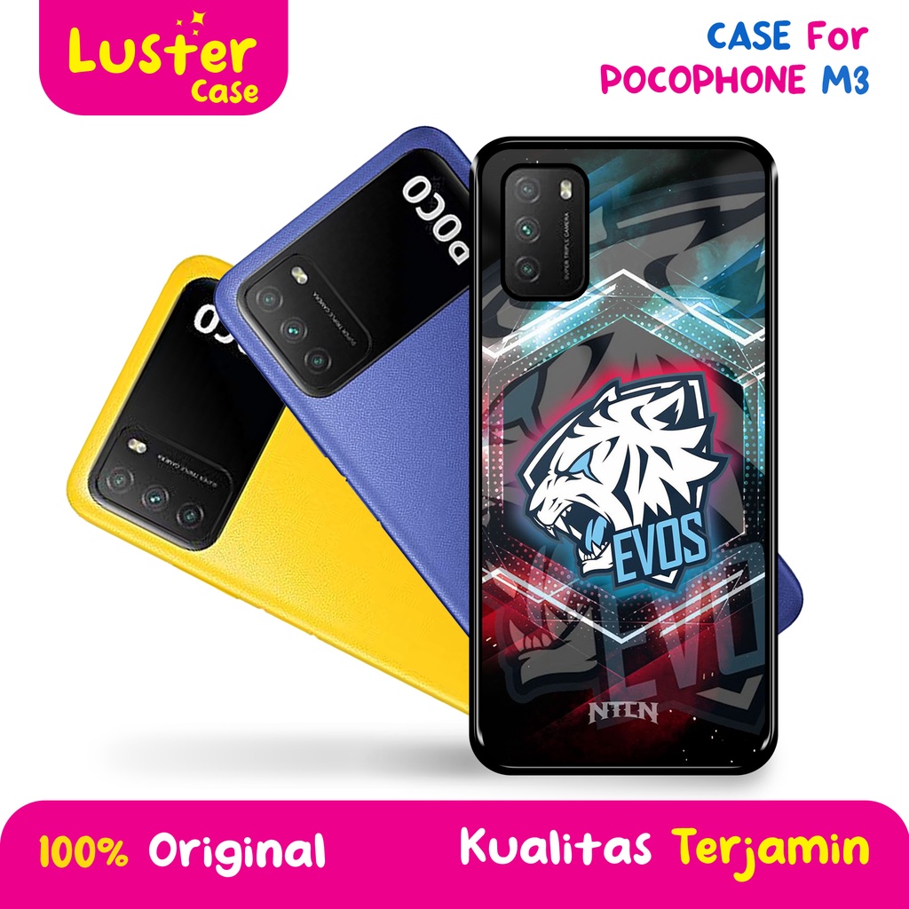 Case POCO M3 - Casing POCO M3 Terbaru [ EVOS ] Silikon POCO M3 - Case Hp POCO M3 - Cassing Hp - Soft