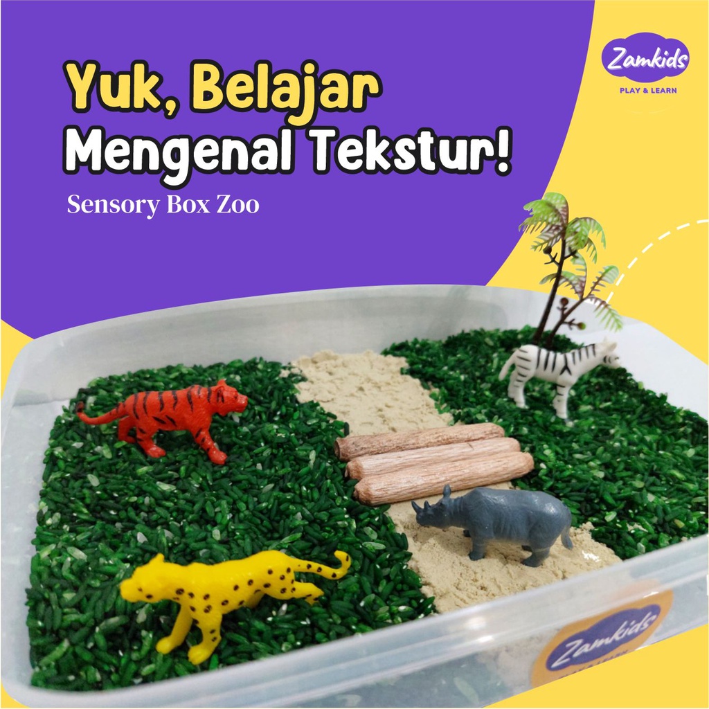 MAINAN EDUKASI MONTESSORI MONTESORI SENSORY BOX BIN PLAY SENSORYPLAY ANAK BALITA BAYI