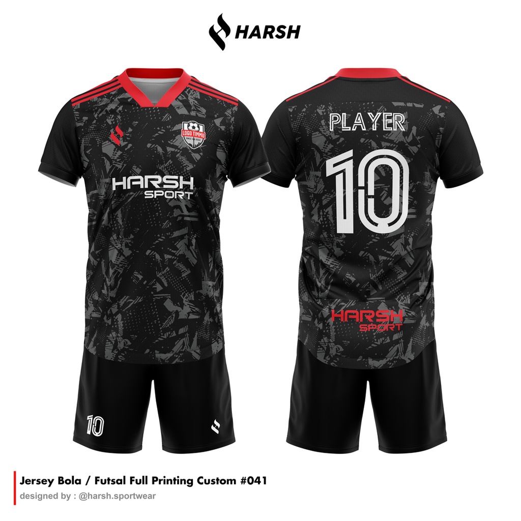 Jersey Futsal / Bola Bebas Custom Design (BISA SATUAN)
