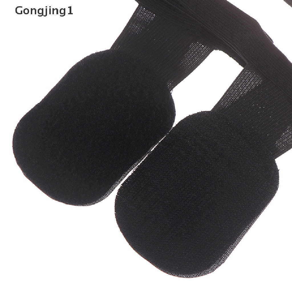 Gongjing1 1Pc Sabuk Korektor Postur Punggung / Bahu / Dada Warna Hitam