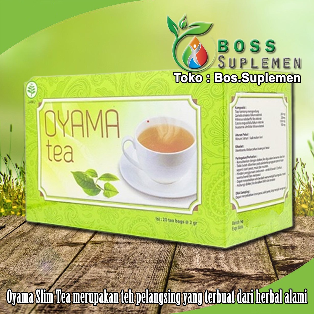 Oyama Slim Tea teh pelangsing yang terbuat dari herbal alami