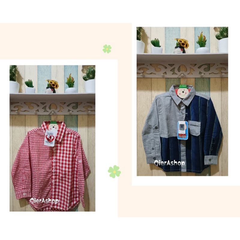 Atasan kemeja anak laki laki Popeye