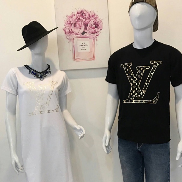 Couple Dress & Tshirt Louis Vuitton Premium Quality/ Branded Tee/ Tshirt