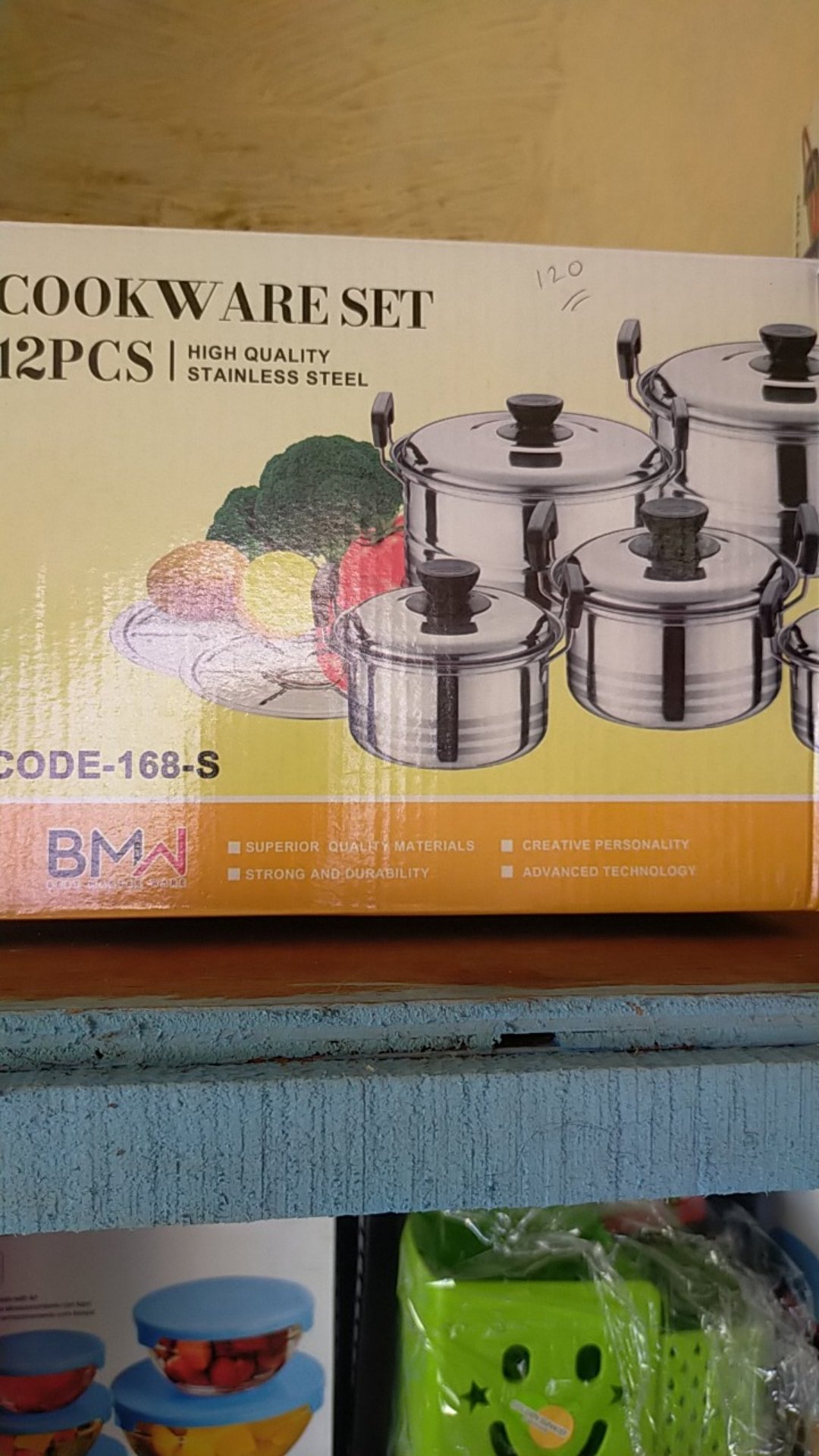 Panci Set 12 Pcs/cook Ware Set