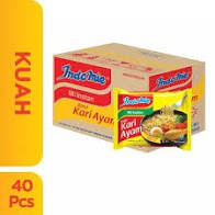 

Indomie Kuah Kari Ayam 1 Dus / Karton isi 40 Pcs Mie Instan