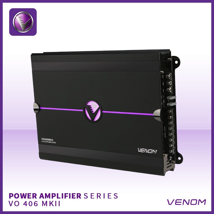 Venom Power Amplifier Diablo VO 406 MKII
