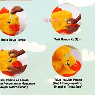 Terkiniz PSIBABY KURSI  POMPA BAYI SOFA  TIUP LIPAT TYPE 