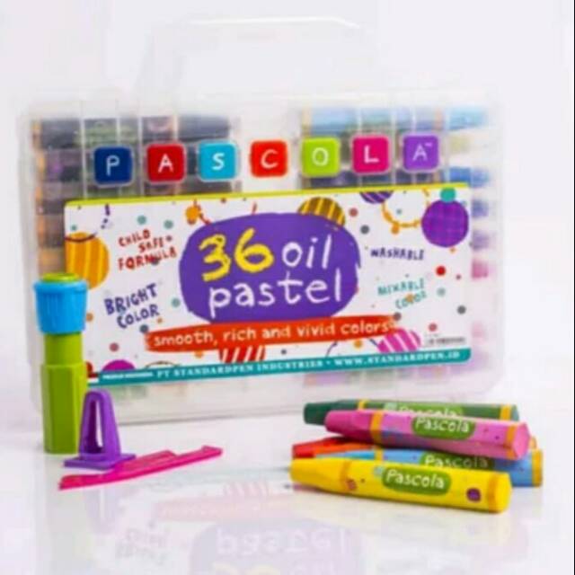 

Oil Pastel Pascola 36 warna